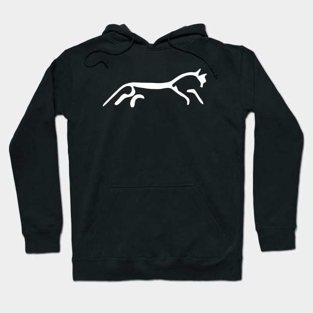 Uffington White Horse Hoodie by Rubikia